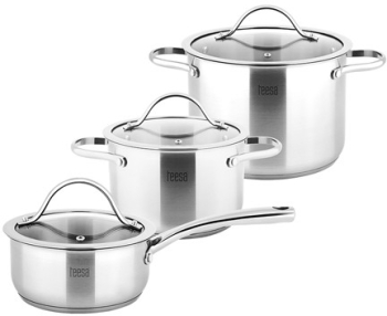 Set 3 oale inox 18/10 teesa cook expert master 
