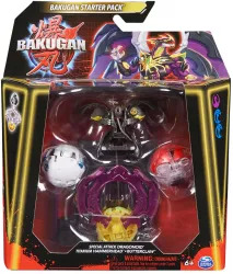 Bakugan Starter Pack Dragonoid Titanium Hammerhead Butterclaw 