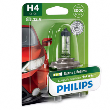 Bec Auto H4 Longlife Ecovision Philips 