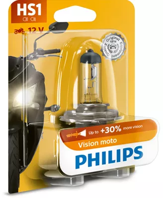 Bec Moto Hs1 VIsion 12V 35/35W Blister Philips 