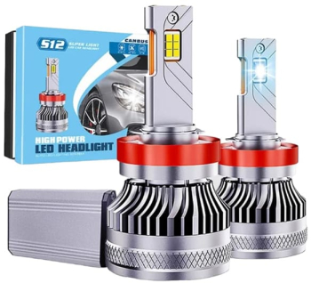 Becuri LED Auto H1 AutoREY® SUPER CSP Iluminare 360° pentru fiecare bec Cu cipuri CSP 6000K Alb Rece 136W 30.000LM Canbus fara e 