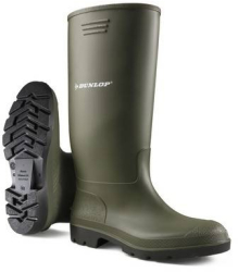 Cizme de protectie Pricemastor din PVC rezistente la acizi Dunlop 380VP verde Verde 46 
