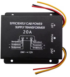 Convertor Coborator de Tensiune 24V - 12V 20A 240W &ndash Solutia Fiabila pentru Alimentarea Dispozitivelor din Rulote si Camioane 