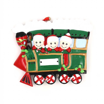 Decoratiune cu magnet - Trenulet cu spiridusi 