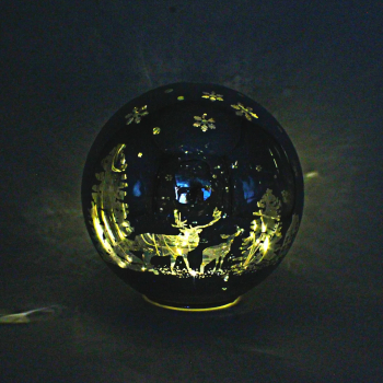 Glob argintiu cu led LUKA lighting 