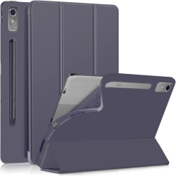 Husa Ultra Slim pentru Lenovo Idea Tab Pro / Tab P12 12.7 Silicon TPU Smart Cover - Lavanda 