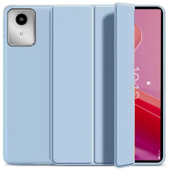 Husa Ultra Slim pentru LENOVO Tab K11 Plus 11.45 - Silicon TPU Smart Cover - Baby Blue 