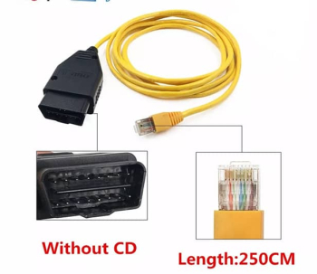 Interfata diagnoza BMW ENET AutoREY® Premium pentru seriile Fxx Gxx I and Mini seria Fxx 2008-2022 Adaptor 16 Pini 