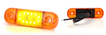 Lampa Gabarit Led 714 W97.3 12V-24V Pozitie Portocaliu Was 