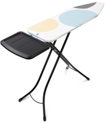 Masa de calcat Brabantia B 1003358 124x38 cm 7 pozitii reglabile Suport generator de abur PerfectFlow Alb/Gri 