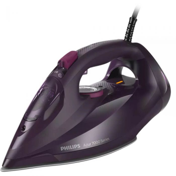 Fier de calcat cu abur Philips HV Seria 7000 DST7061/30 3000W 0.3L Abur 55 g/min talpa SteamGlide Elite Violet 
