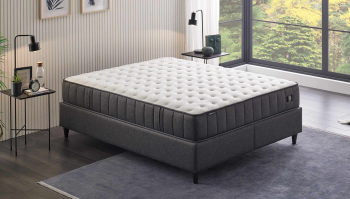 Saltea cu arcuri individuale Ionic Energy - Yatas Bedding Alb 160x200 cm 