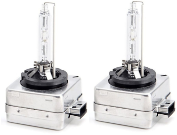 Set 2 Becuri Auto Xenon D1S Bi-Xenon 35W 6000K +60 Lumina Faza Scurta si Lunga Lumina Alba Rece 