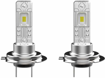 Set 2 becuri LED H7 55W lumina alb-rece 16.000 Lumeni Fara cablu 