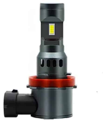 Set 2 becuri LED HB4 / 9006 55W lumina alb-rece 25.000 Lumeni Fara cablu si ventilator inclus 
