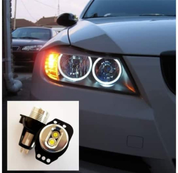 Set 2 Becuri Led Marker Angel Eyes 20W DRL Canbus Compatibile BMW E90 E91 Non-facelift 2005-08 