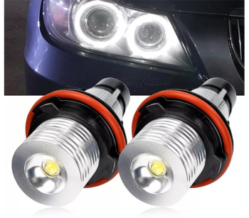 Set 2 Becuri Led Marker Angel Eyes BMW Seria 1 E87 Seria 5 E39 Seria 5 E60 E61 Seria 6 E63 E64 Seria 7 E65 E66 X5 E53 E83 X3 