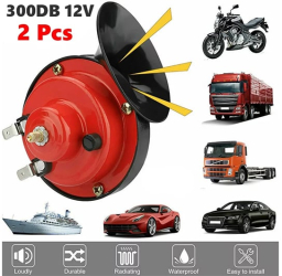Set 2 Claxoane tip goarna Type R 105-118dB 12V 