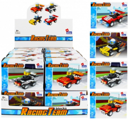 Set de constructie Alleblox Racing Team - masini de curse diverse modele - 478262 31-34 piese 6+ 