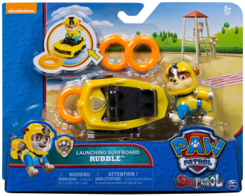 Set Figurine Deluxe Paw Patrol Rubble 