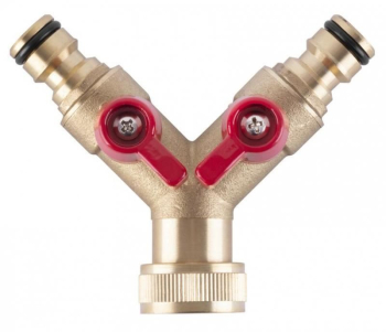 Adaptor robinet cu valva filet interior alama 2 directii 3/4 