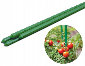 Arac sustinere plante otel si plastic lungime 90 cm verde 