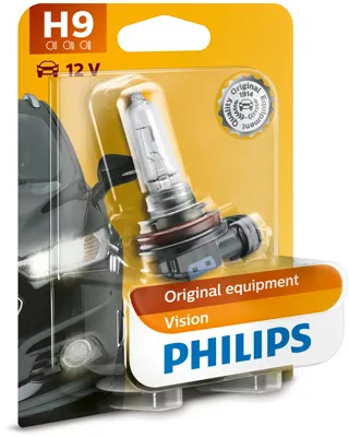 Bec Far H9 Pgj19-5 65W 12V VIsion Philips 