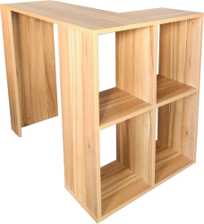 Birou Baillie stejar alb 90x60x75 cm 