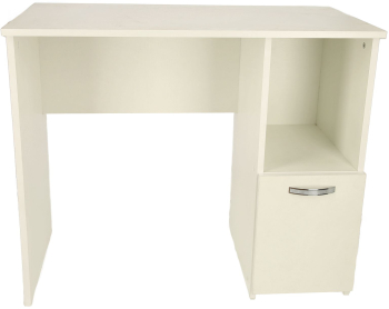 Birou Boston alb 90x45x75 cm 