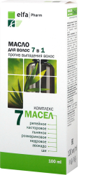 Complex de 7 uleiuri impotriva caderii parului pentru scalp sensibil Elfa Farm . 100ML 