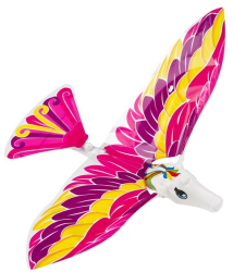 Jucarie Unicorn Zburator Multicolor 26x40 cm ATU-089974 