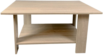 Masa cafea Turo stejar alb 87x60x43 cm 