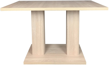 Masa dining 4 persoane Jumeira stejar alb 120x70x76 cm