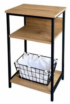 Masuta cu cosulet Betty 30x40x65 cm UnicSpot 