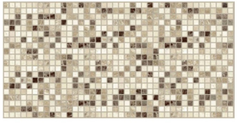 Panou decorativ PVC marmura bej 98x48x0.3 cm