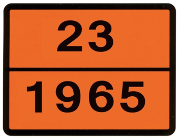 PLACA ADR 23-1965 30X40 CM LPG HICO 