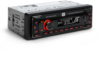 Player auto JBL USB card SD AUX Bluetooth iluminat rosu 4x50W 
