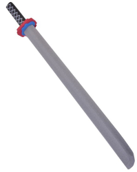 Sabie din spuma Model Katana Gri/Negru ATU-084162 
