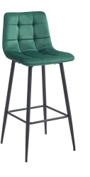 Scaun Bar Simon Catifea Verde 