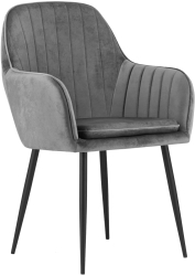 Scaun living Tida gri 58x56x86 cm 