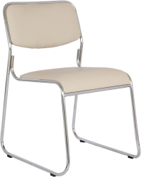 Scaun vizitator Eco bej 40x43x76 cm 