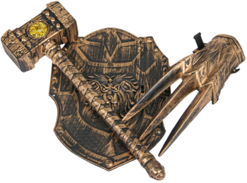 Set Armura Viking ciocan scut gheara pentru copii 3 ani+ ConceptSeller 