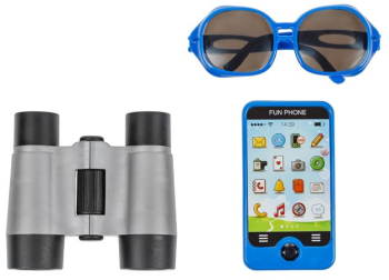 Set de Joaca cu Telefon Mobil Ochelari & Binoclu 
