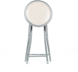 Taburet pliant Malaga bej 30x30x45 cm 