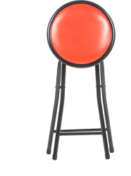 Taburet pliant Malaga rosu 30x30x45 cm 
