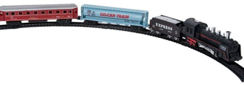 Tren cu 3 vagoane cu lumina si sunet ATU-083732