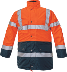 CERVA - Jacheta BI ROAD portocaliu/albastru mas. 3XL 0301001941006 