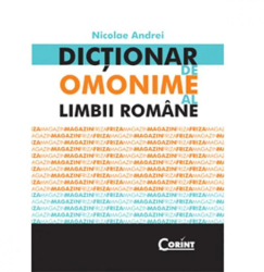 Dictionar de omonime al limbii romane - Nicolae Andrei 