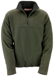 Jacheta Kapriol fleece Leopard verde inchis masura M 