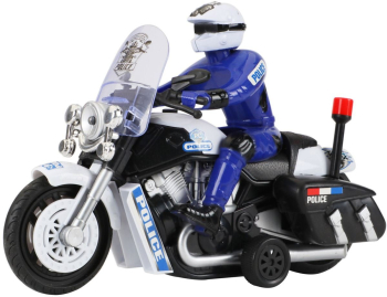 Motocicleta de politie cu sunet 27 x 10.5 x 22.5 cm 
